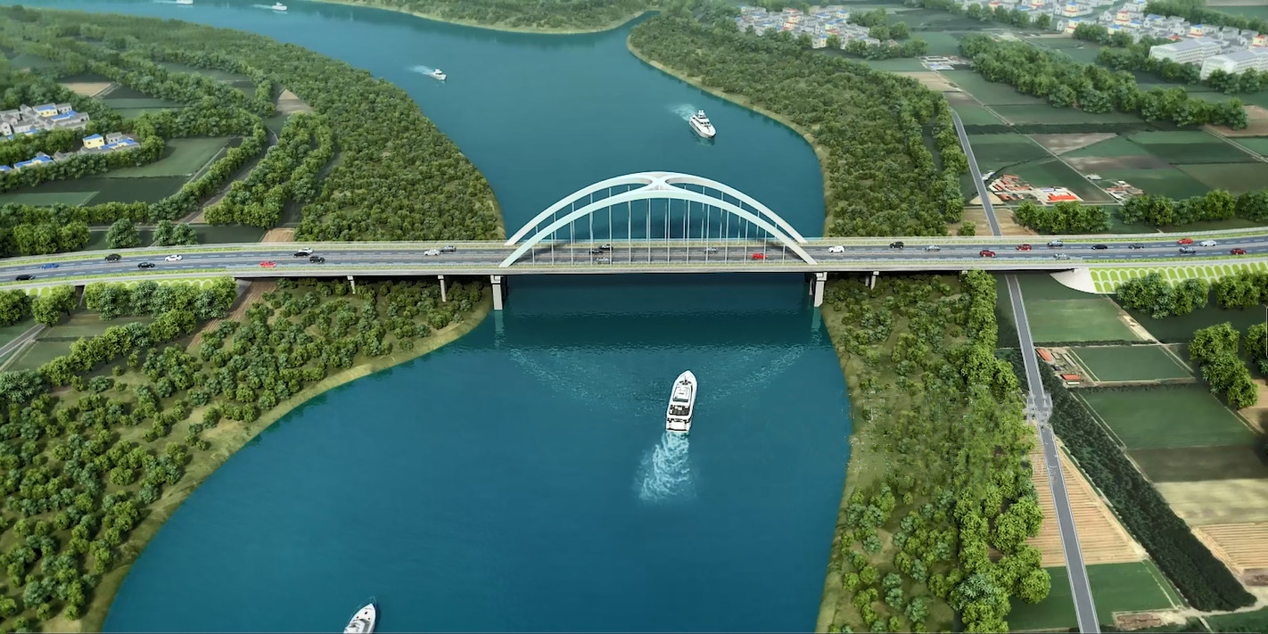 渦陽(yáng)縣義門鎮(zhèn)X024渦河大橋